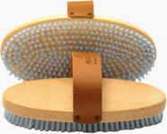 Briko-Maplus Hard Nylon Oval Brush