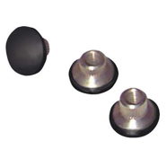 7mm P-tex Capped T-Nut Inserts-Black