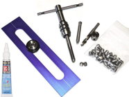 Quiver Killer 5mm Stainless Steel Threaded Insert Installation Kit-50 Inserts
