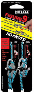 Nite Ize-Small Figure 9 (2PK) w/ Rope
